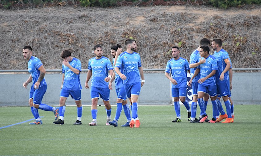 Imatge dels jugadors del Cambrils Unió aquesta temporada