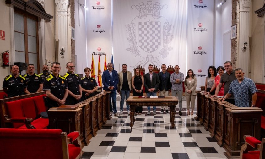 Presentació de l'aplicació mòbil de seguretat a l'Ajuntament de Tarragona