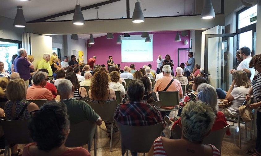 La reunió informativa es va celebrar al Centre Civic de Vilafortuny