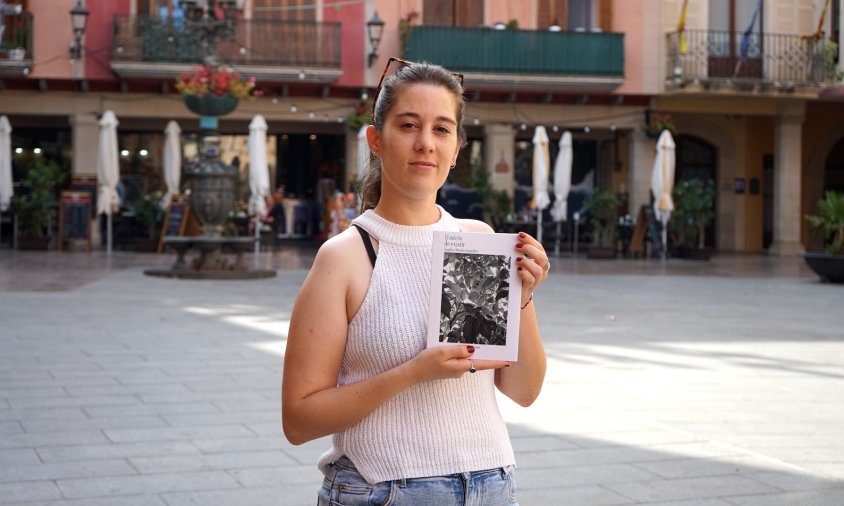 Sandra Mendo, a la plaça de la Vila