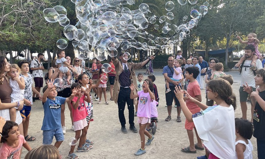 Imatge de l'edició del Pròleg de l'any passat al parc del Pescador