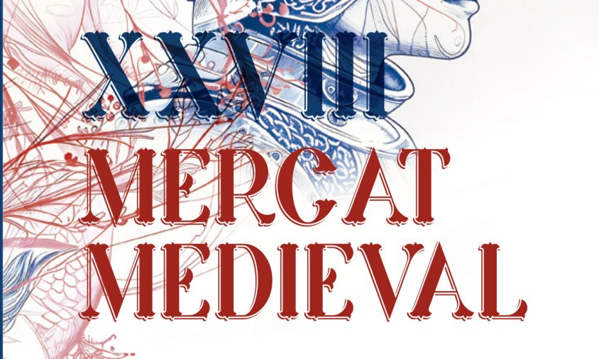 Cartell del XXVIII Mercat Medieval de l'Hospitalet de l'Infant