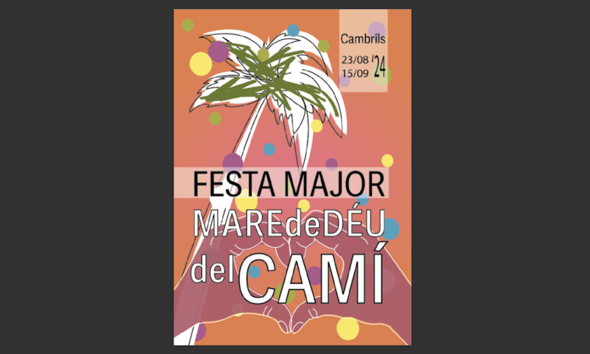 Cartell de la Festa Major de la Mare de Déu del Camí