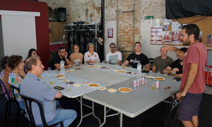 Una quinzena de persones van participar a l'activitat