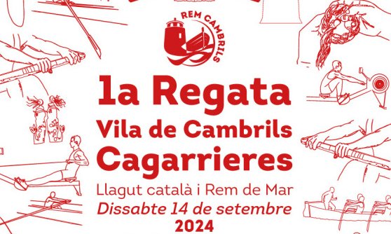 Cartell de la 1a Regata Vila de Cambrils Cagarrieres