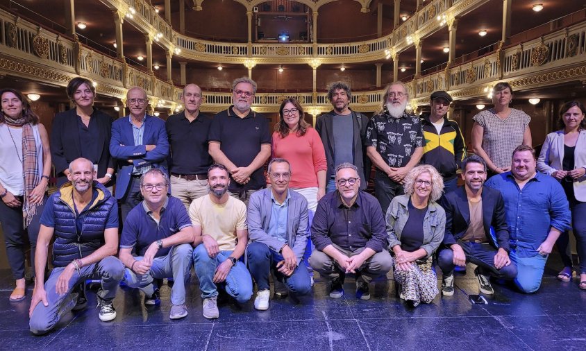 Presentació de la programa d'Accents, ahir, al Teatre Bartrina de Reus