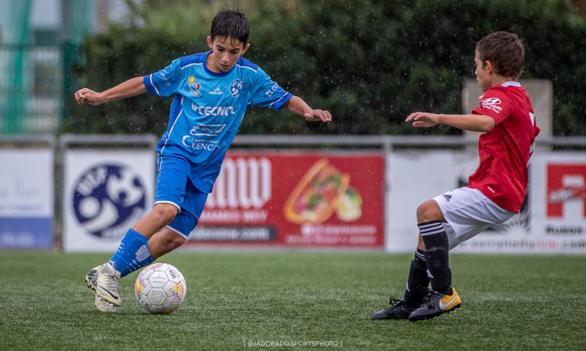 Partit de l'aleví sub12 contra el Nàstic de Tarragona (foto: Juan Antonio Dorado)