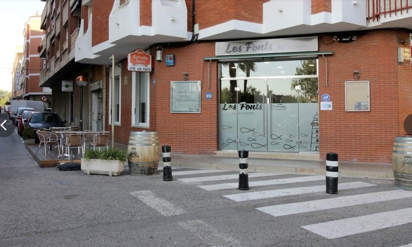 Imatge del restaurant Les Fonts, situat a l'Eixample Platja