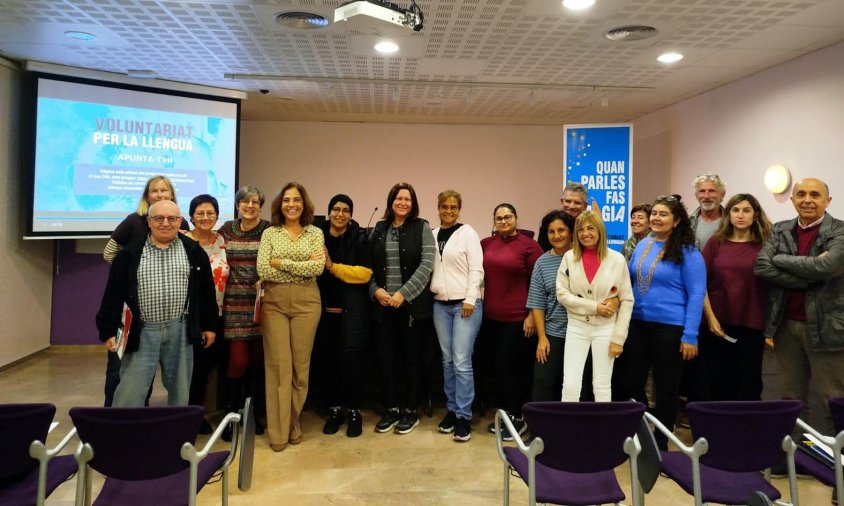 Acte de presentació de les noves parelles lingüístiques al Centre Cultural