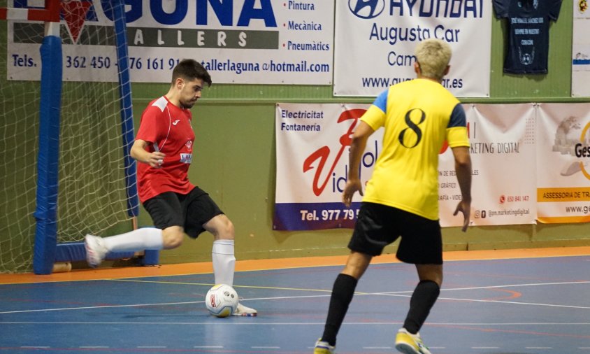 Imatge d'arxiu d'un partit de lliga del Laguna aquesta temporada