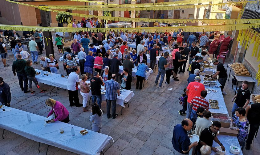 Imatge de la Clotxada popular que es va fer a Vandellòs el passat divendres