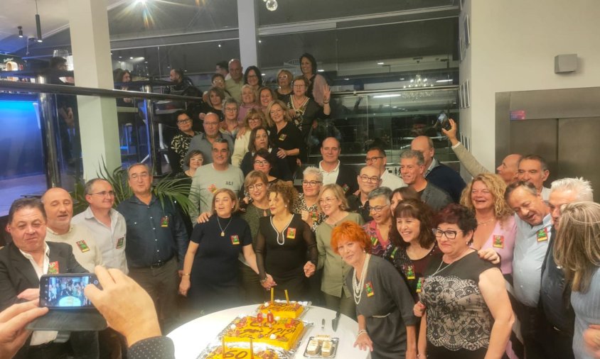 Foto de grup de la festa dels 60 anys