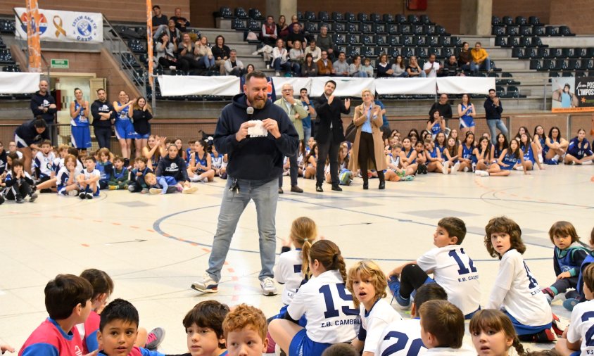 Francesc Canaldas, que va fer un repàs de l'activitat portada a terme els darrers mesos