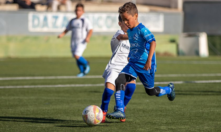 Partit del prebenjamí C contra el Morell