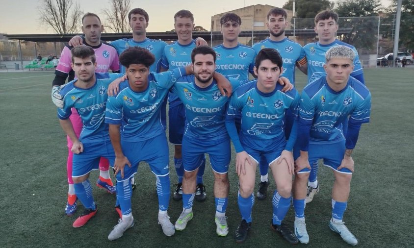 Foto de la plantilla del Cambrils Unió B