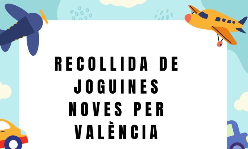 Cartell de la recollida de joguines