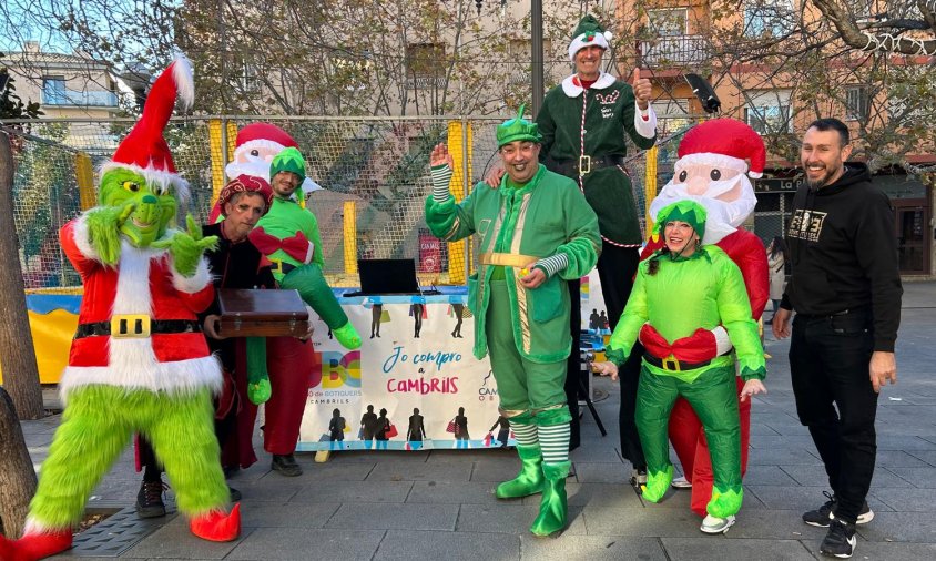 El repte consistia en buscar els set personatges de Nadal amagats pel poble