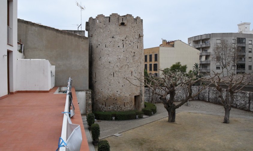 Imatge d'arxiu del pati de la Torre del Llimó