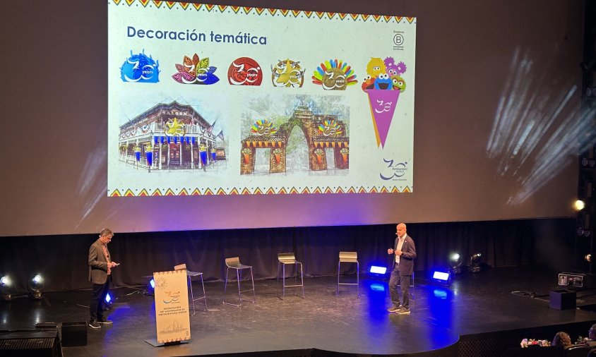 Durant la presentació, el director general de PortAventura World va repassar diferents moments destacats de la història del parc