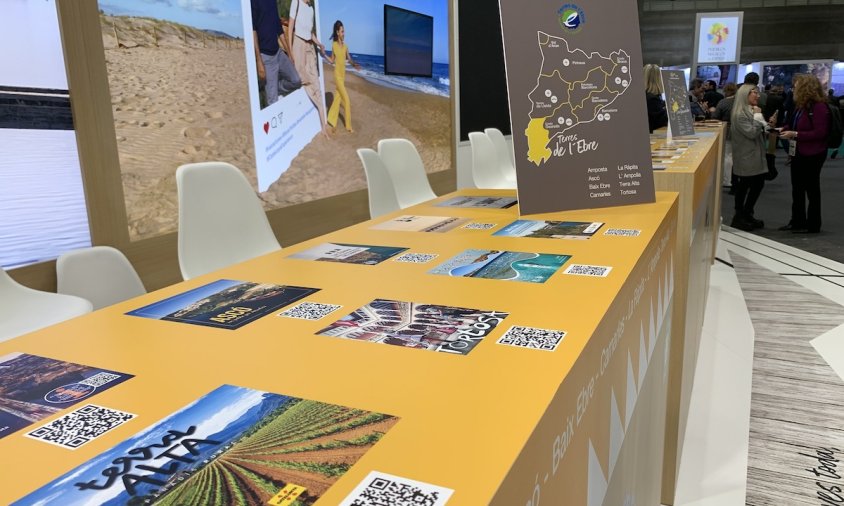 Estand de la Costa Daurada i Terres de l'Ebre a FITUR, a Madrid