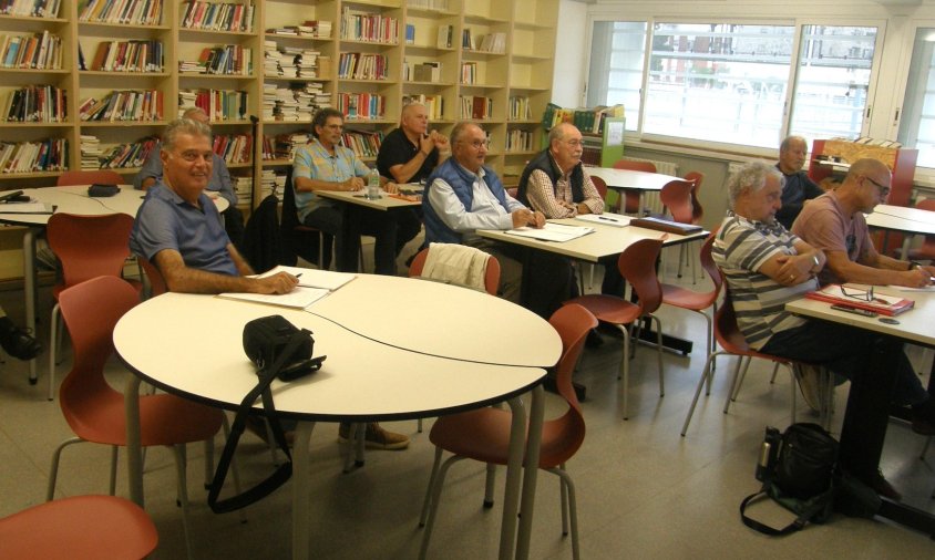 Imatge d'una classe del curs del primer quadrimestre