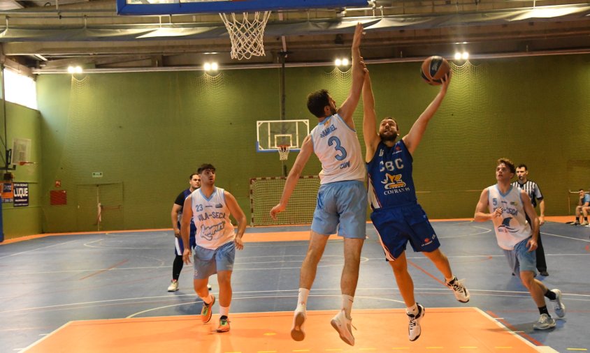 Partit de la primera volta de la lliga contra el CB Vila-seca disputat a finals de setembre