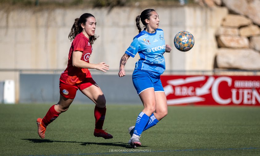 Imatge del partit entre l'Amateur Femení A i l'ENFAF Andorra A