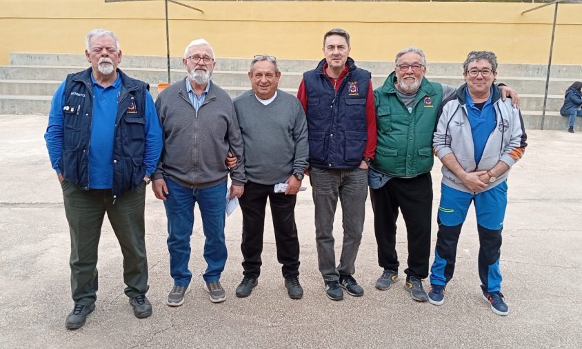 Els esportistes del Club de Tir Olímpic Cambrils a Elx, Alacant