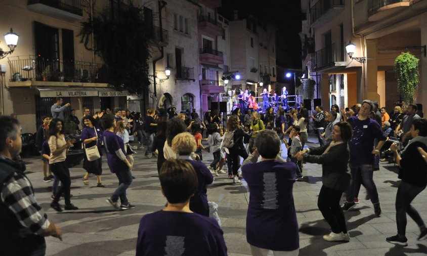 Concert de Traüt de Tarí, el passat dissabte al vespre a la plaça de la Vila