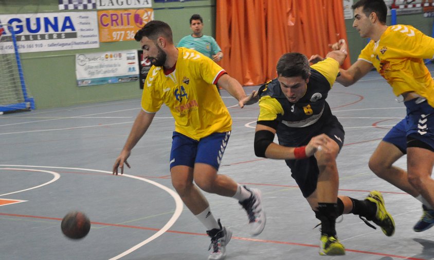 Imatge d'arxiu d'un partit del CH Cambrils, aquesta temporada