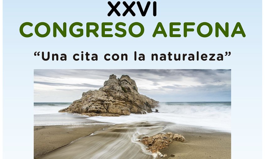 Cartell del congrés anual de l'Asociación Española de Fotógrafos de Naturaleza