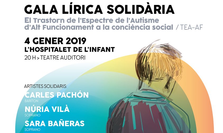 Cartell de la gala benèfica que es farà a l'Hospitalet de l'Infant