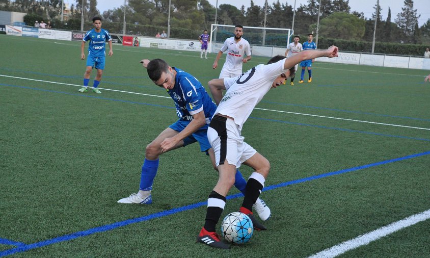 Imatge d'arxiu d'un partit del Cambrils Unió, aquesta temporada