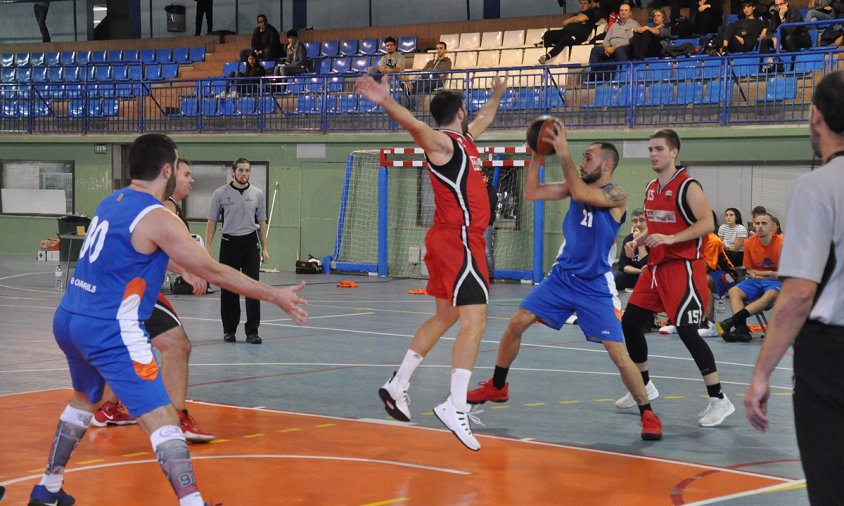 Imatge d'arxiu d'un partit del CB Cambrils aquesta temporada