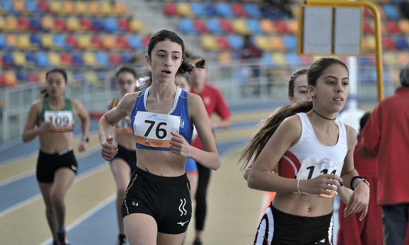 Imatge d'arxiu de l'atleta local Maria Taggi