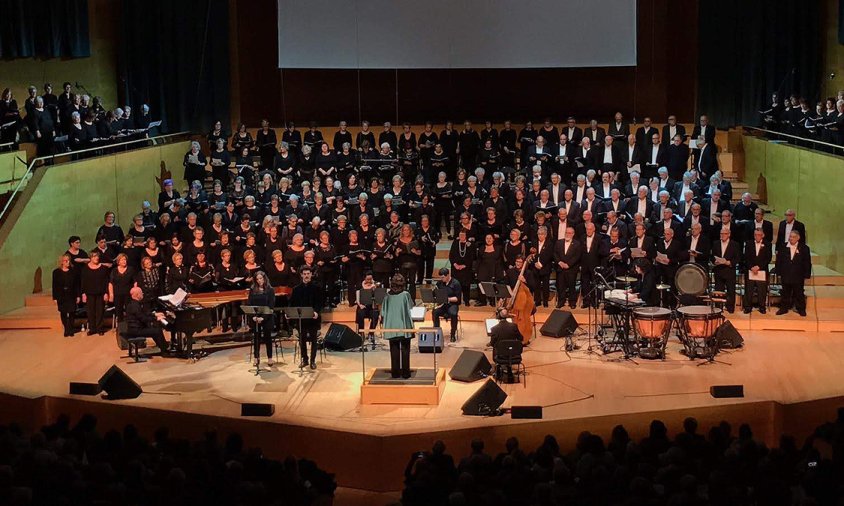 Imatge del musical que va tenir lloc el passat dimarts a Barcelona