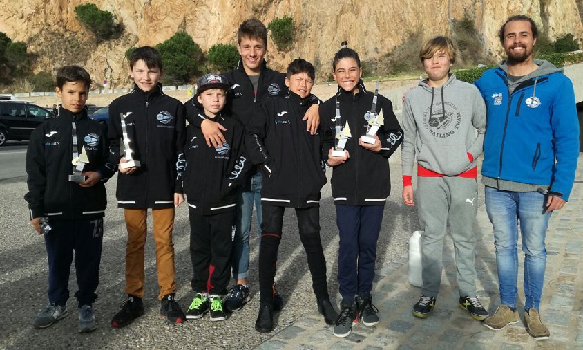 Equip de regates del Club Nàutic Cambrils