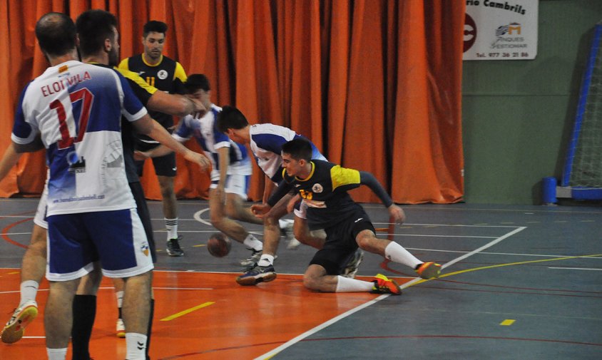 Partit de la primera volta de la lliga entre el CH Cambrils i la Creu Alta Sabadell, disputat el passat novembre