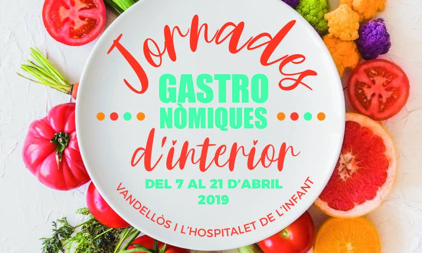 Cartell de les jornades gastronòmiques a Vandellòs