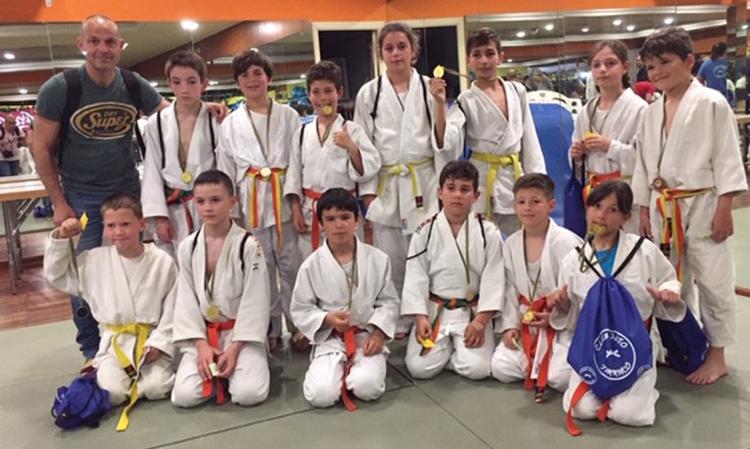 Judokes benjamins i alevins del club