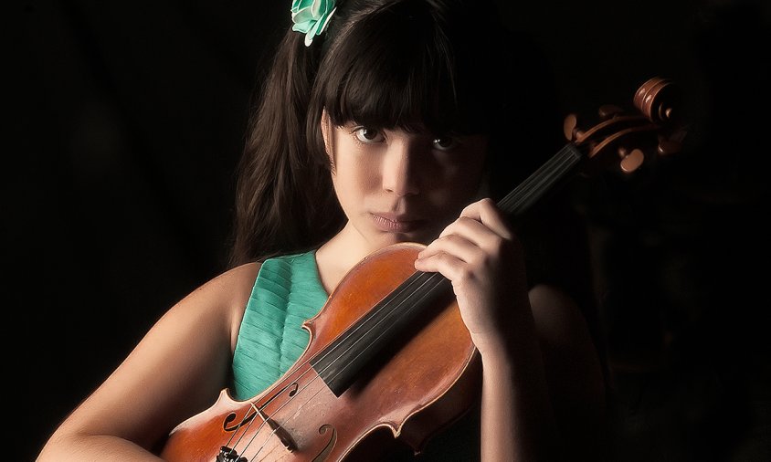 Imatge de la violinista Jennifer Panebianco