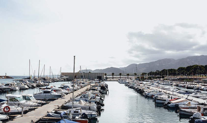 Imatge del port esportiu de l'Hospitalet de l'Infant