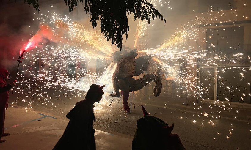 Correfoc a l'Espluga de Francolí