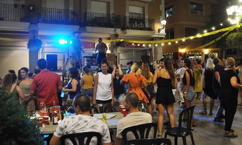 Imatge de les festes del Barri Antic de l'any passat, a la plaça de la Vila