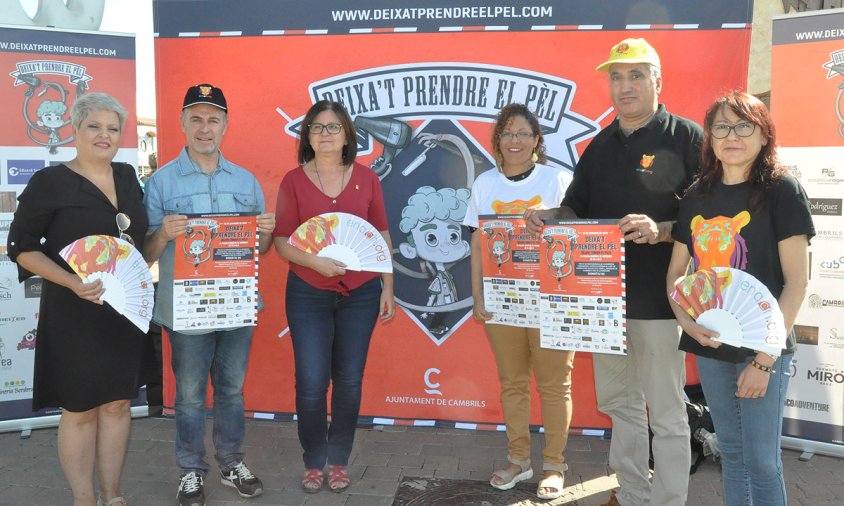 Roda de premsa de presentació, ahir al matí, al Port