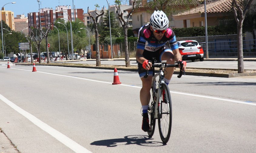 Prova de ciclisme a l'Hospitalet de l'Infant