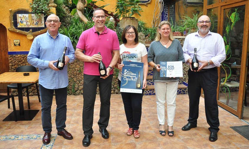 La presentació de les jornades del Calamar es van fer al restaurant Cambium