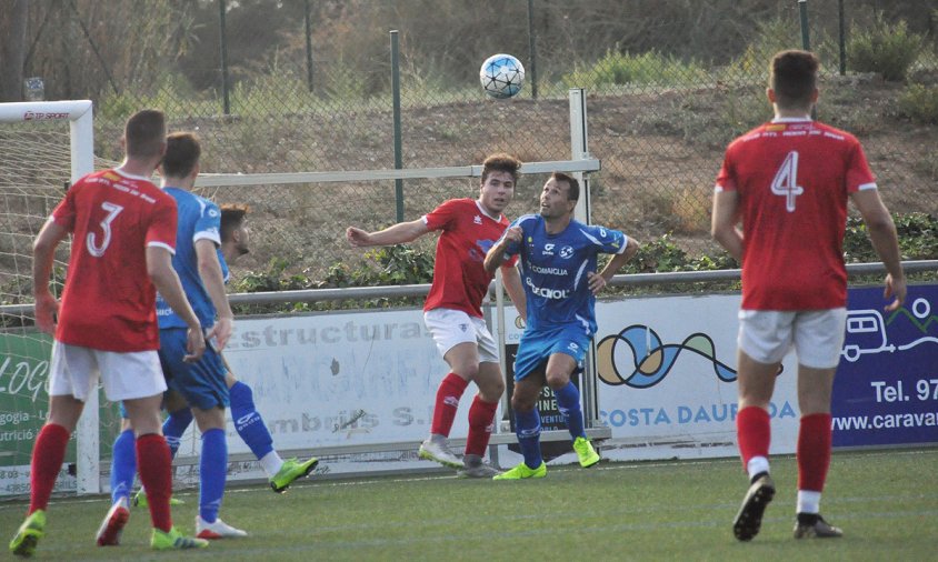 Imatge d'arxiu d'un partit del Cambrils Unió, aquesta temporada