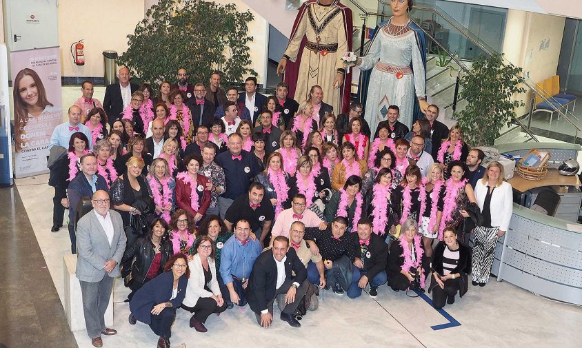 Foto de grup dels cambrilencs que van celebrar els seus 50 anys