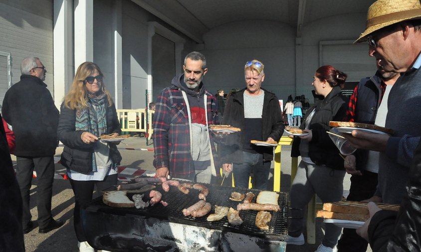 Imatge de la Festa de l'Oli nou de l'any passat, a les instal·lacions de la Cooperativa Agrícola